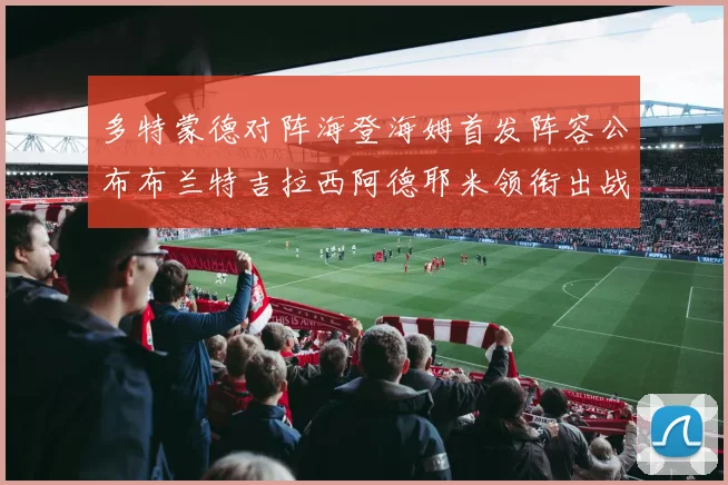 多特蒙德对阵海登海姆首发阵容公布布兰特吉拉西阿德耶米领衔出战