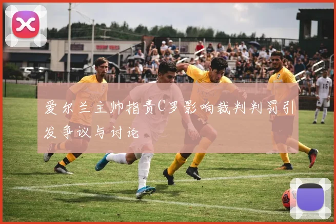 爱尔兰主帅指责C罗影响裁判判罚引发争议与讨论